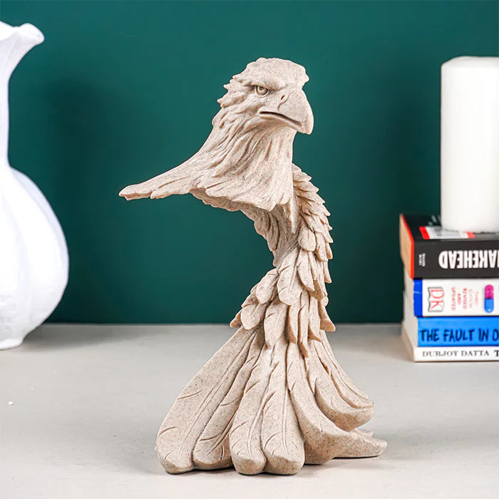 Sandstone Eagle Sculpture