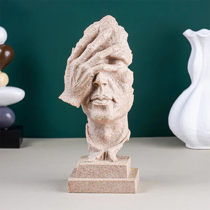 Ohh No Finish Face Sculpture