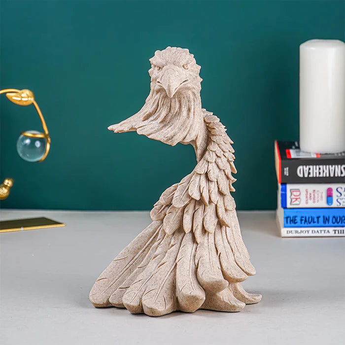 Sandstone Eagle Sculpture