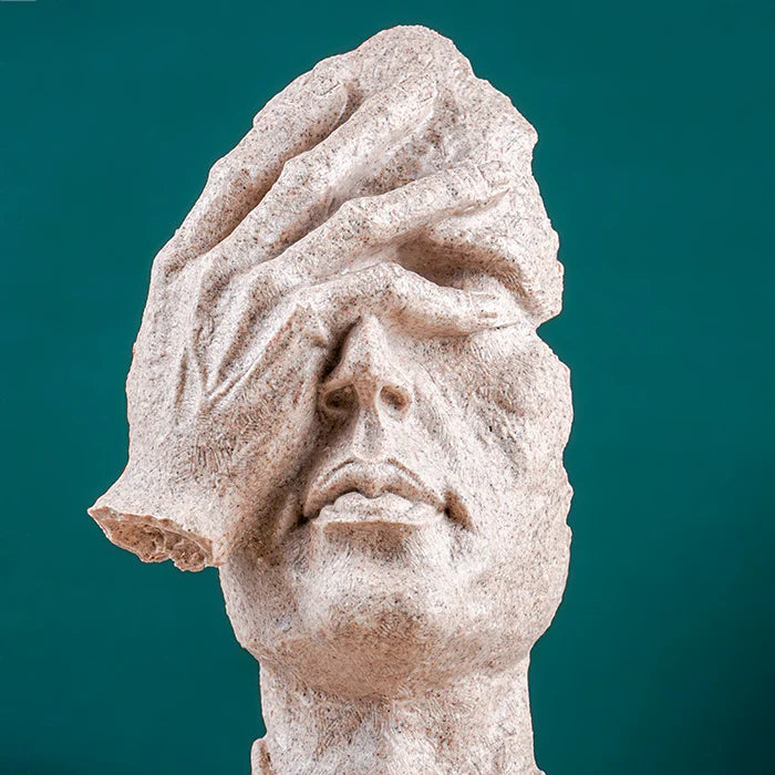 Ohh No Finish Face Sculpture
