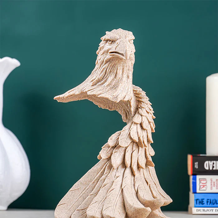 Sandstone Eagle Sculpture