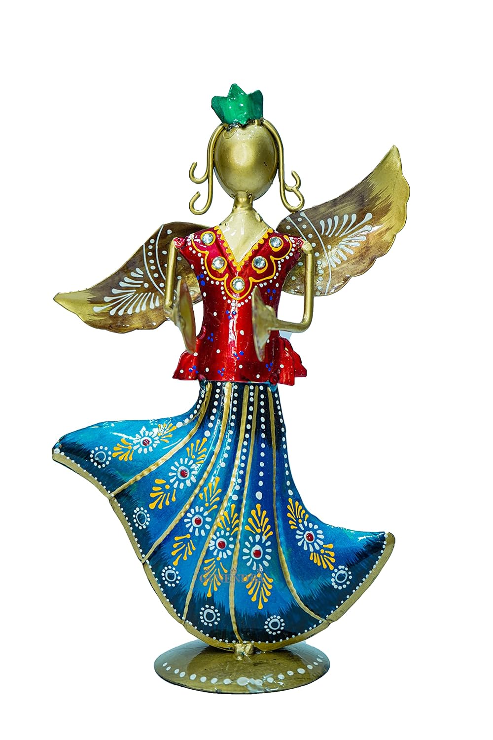 Crafts Metal Rajasthani Musicians Item Showpiece – Decorative Items for Home