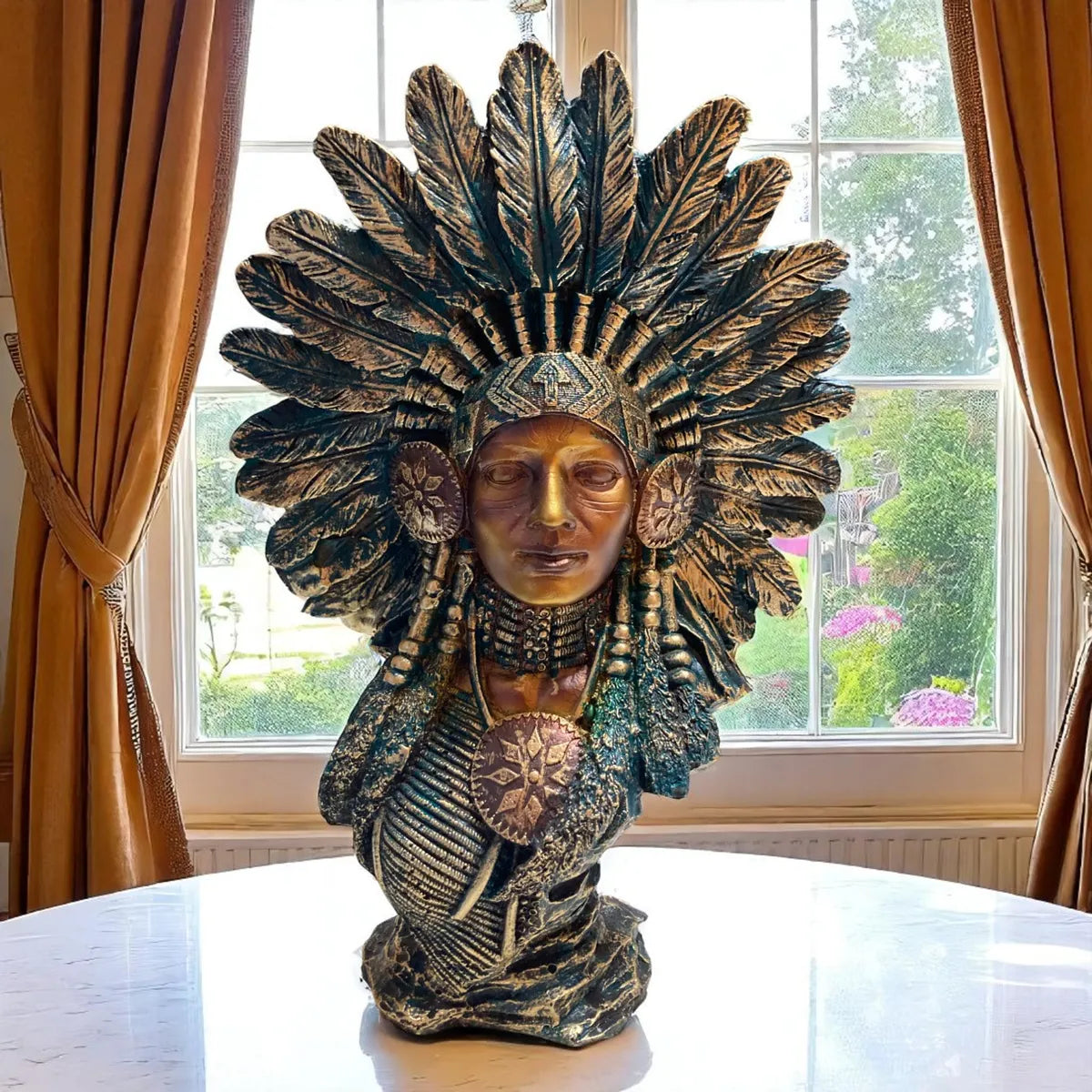 Native American Showpiece - 9 Inch