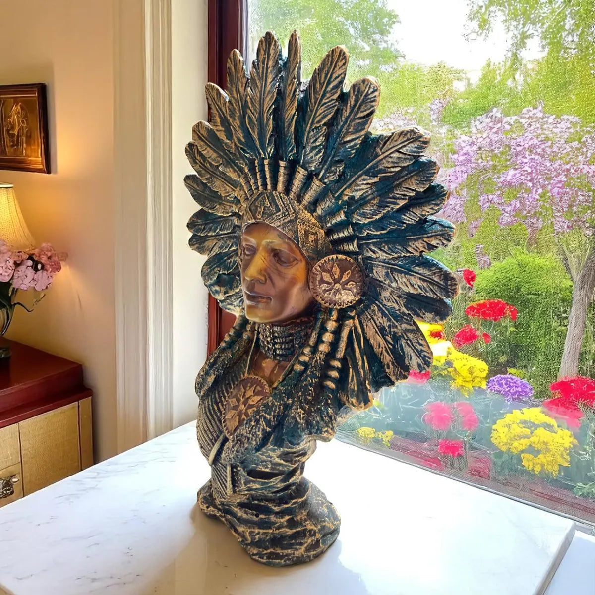Native American Showpiece - 9 Inch